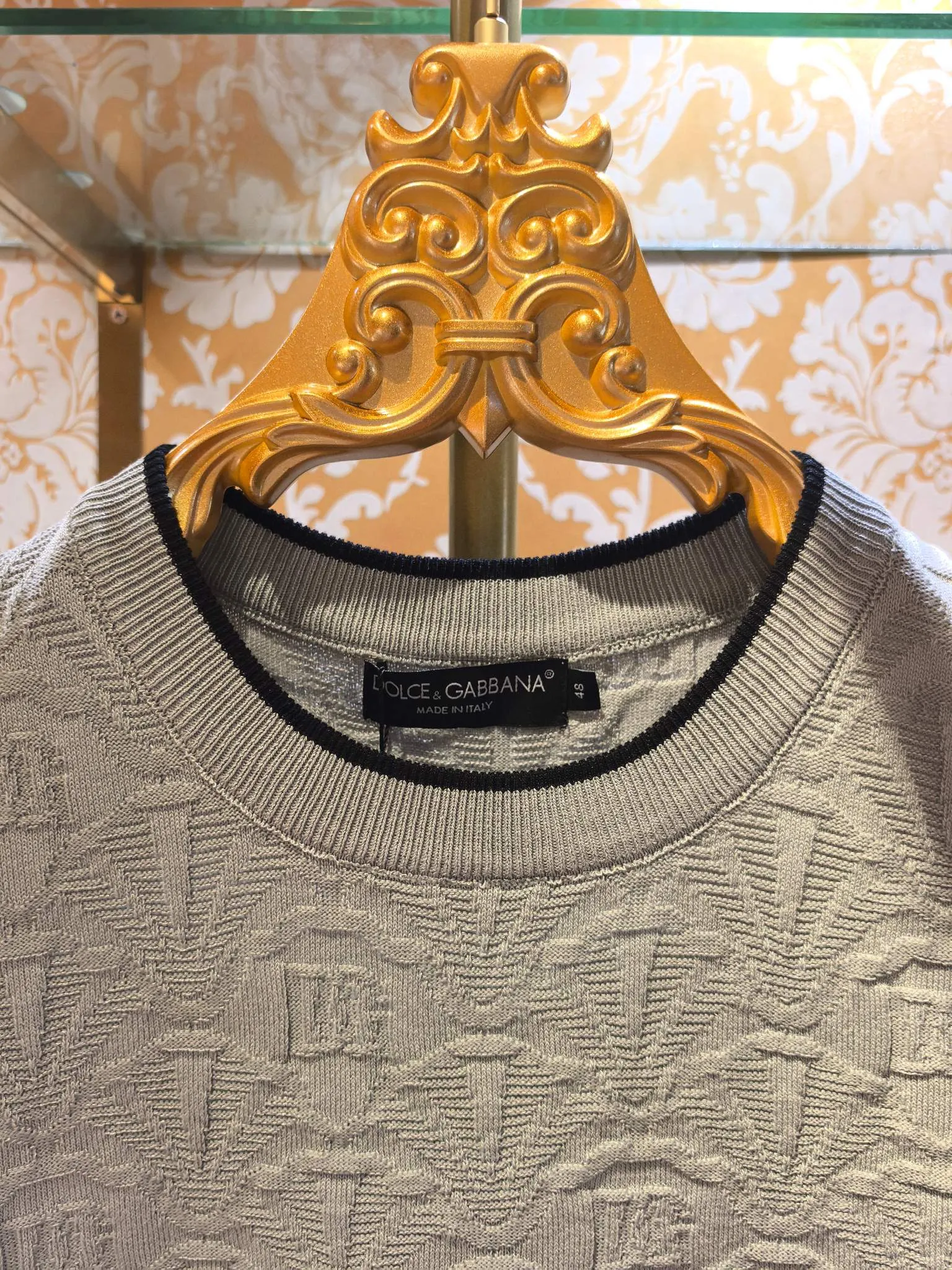 𝘿𝙊𝙇𝘾𝙀 & 𝙂𝘼𝘽𝘽𝘼𝙉𝘼 2026/ss New Arrival DG 14 Breathable Gray Sizes 46 48 50 52